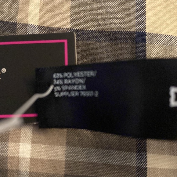 NWT - Ambrielle Black Marbled Tie Sweatshirt - Picture 4 of 4